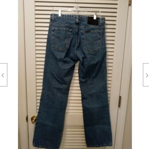 Harley Davidson Blue Jeans Women's Size 8 Regular Boot Cut Biker Denim HD - Picture 7 of 12